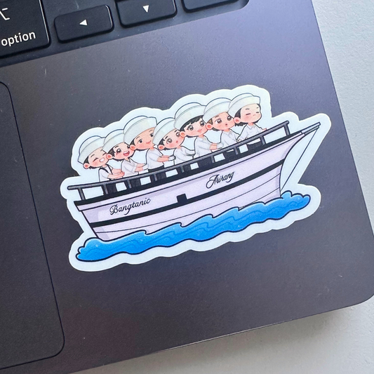 Bangtanic Swim Vinyl Waterproof Sticker