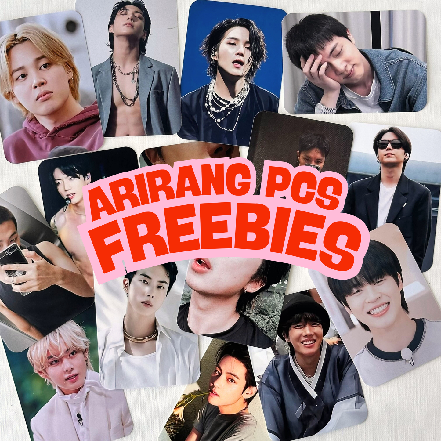 Arirang Photo Cards  Bulk Order for Concert Freebies