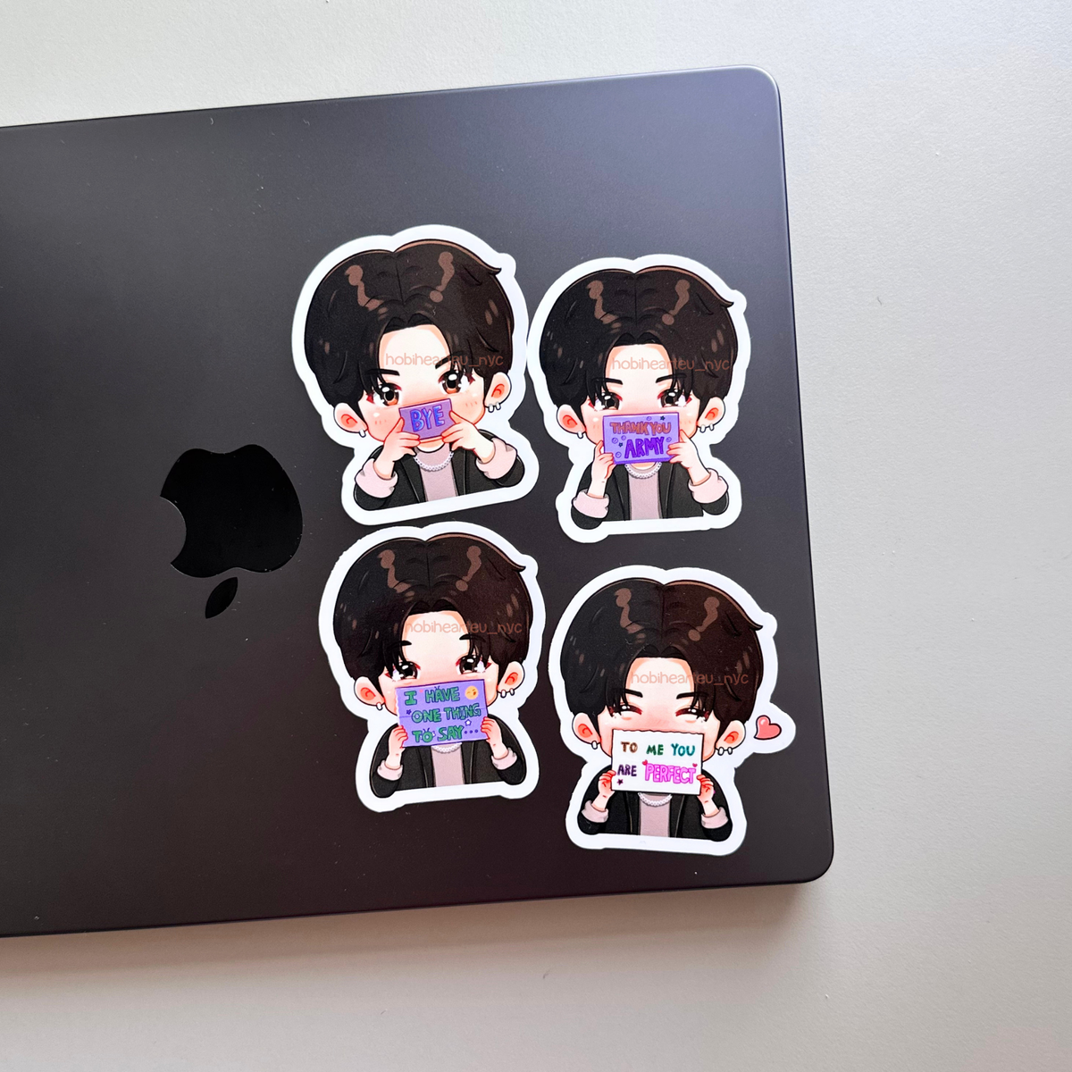 Jungkook You Are Perfect Message LA D4 Concert Vinyl Waterproof Sticker