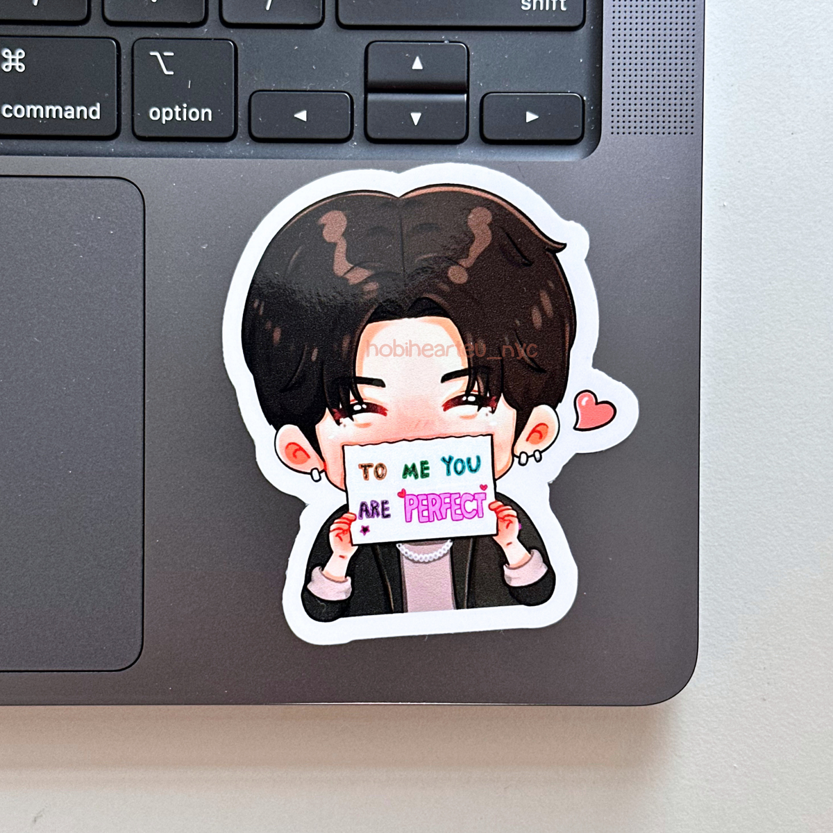 Jungkook You Are Perfect Message LA D4 Concert Vinyl Waterproof Sticker