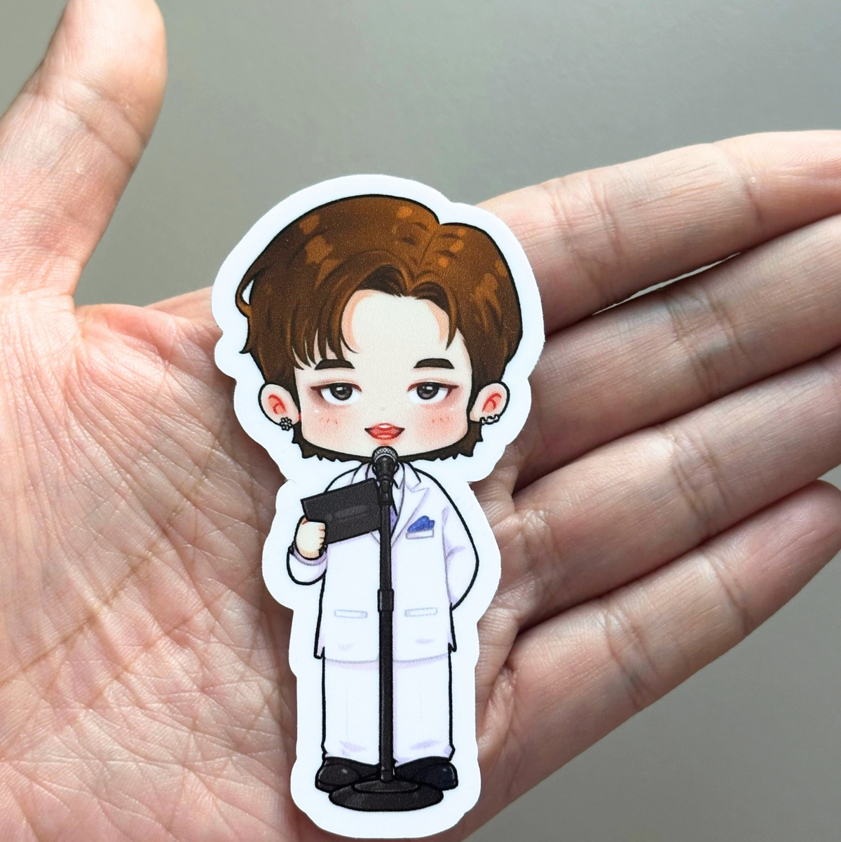G-DRAGON UNESCO World Heritage Speech Waterproof Vinyl Sticker
