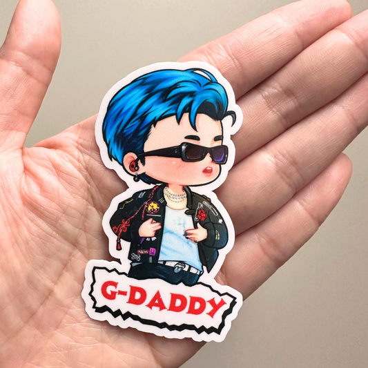 G-DADDY F1 in Singapore G-DRAGON Vinyl Sticker New Arrival