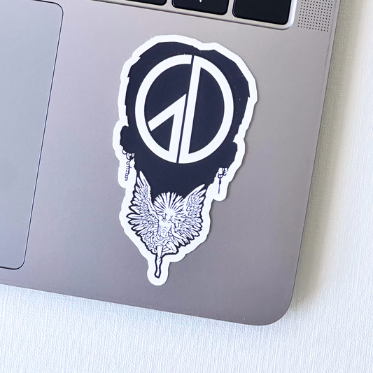 G-DRAGON Angel Tattoo Vinyl Sticker