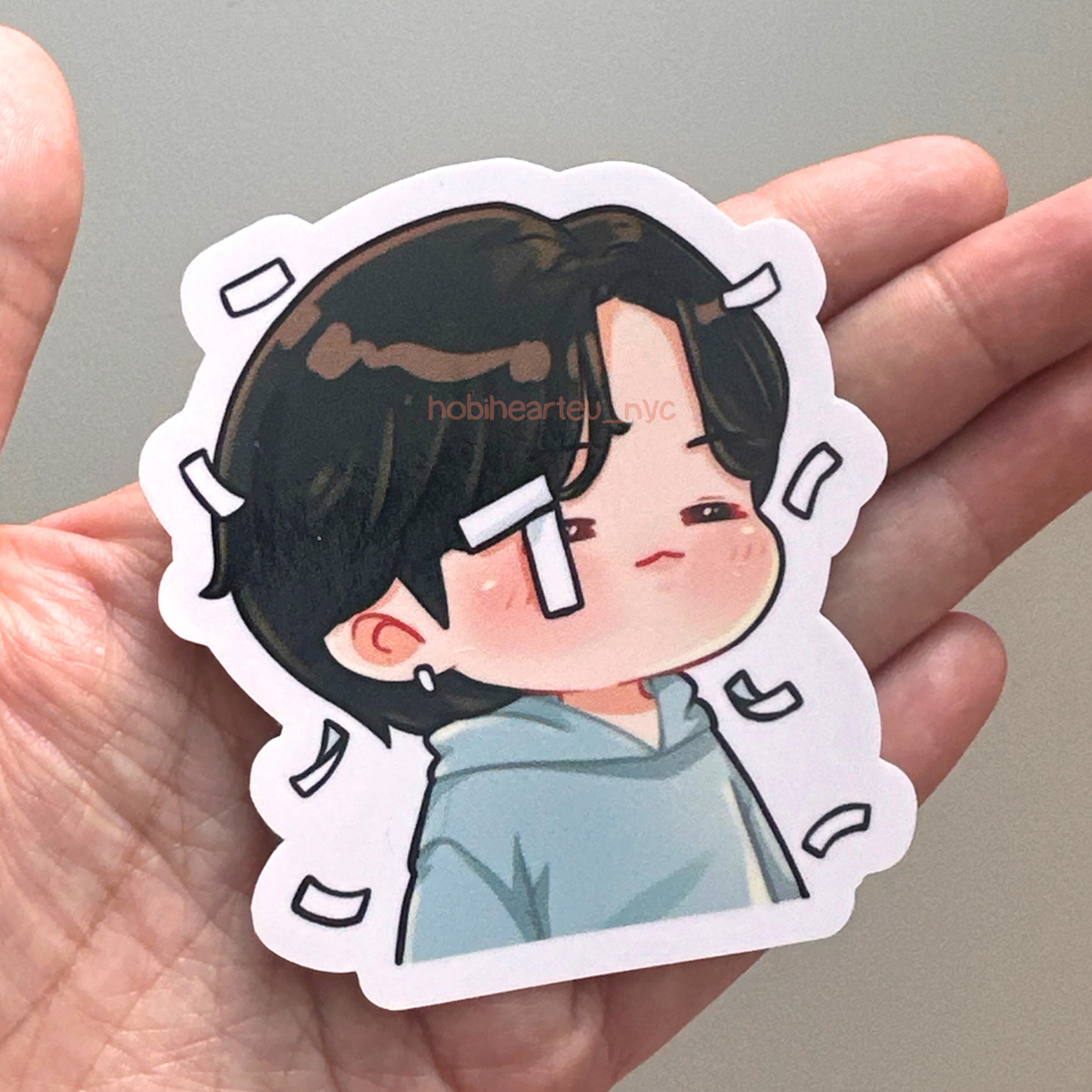 Yoongi Seven Confetti Concert  Vinyl Waterproof Sticker