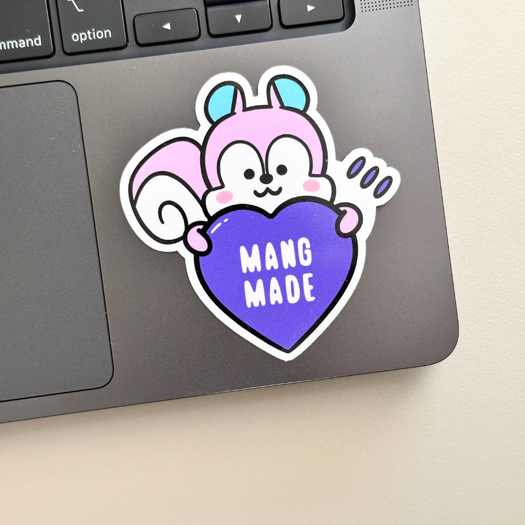 Mang Made Human Hope Vinyl Waterproof Sticker