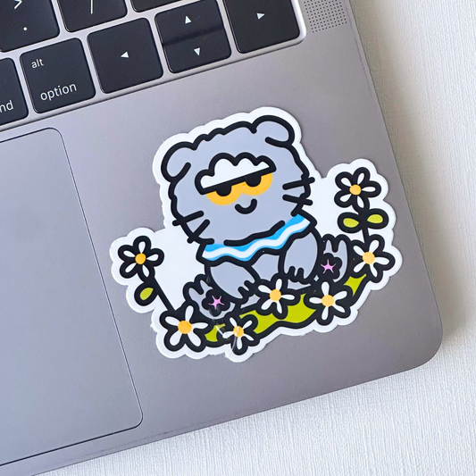 Zoa with Daisies G-DRAGON Vinyl Sticker