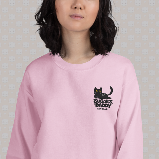 Sugar's Daddy Fan Club Embroidered Sweatshirt