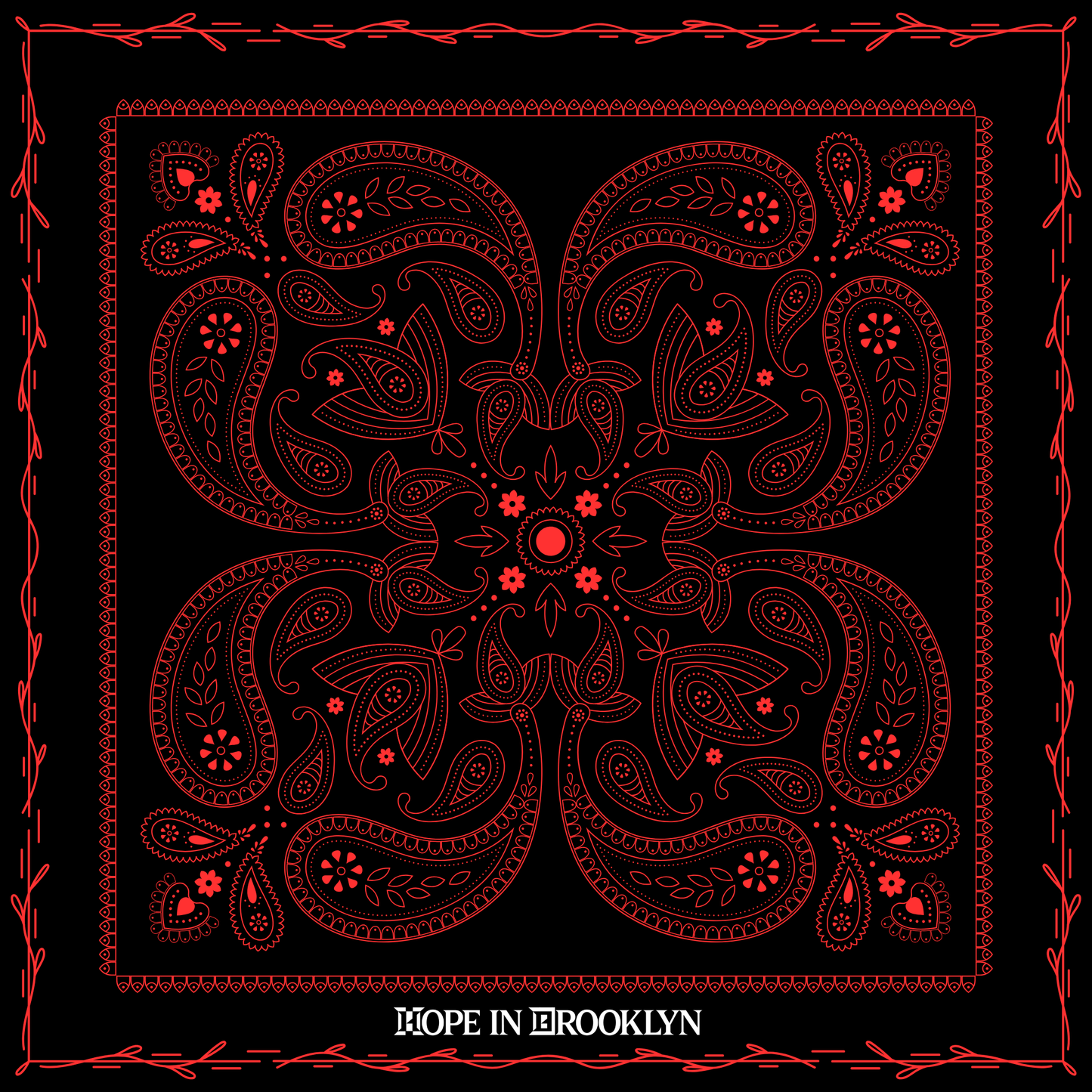 Hope in Brooklyn Scarf Bandana - Hope on the Stage Souvenir