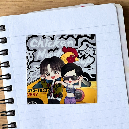 j-hope Chicken Noodle Soup Sticker Vinyl Waterpoof Sticker