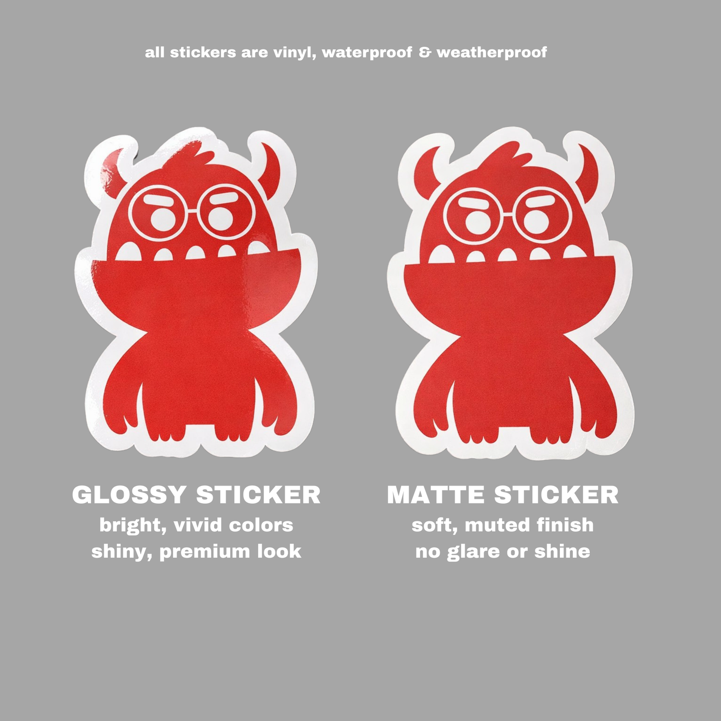 Custom Vinyl Stickers - Small to Life Size Bulk Order