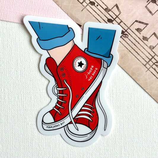 Conv. High Sticker Vinyl Waterpoof Sticker