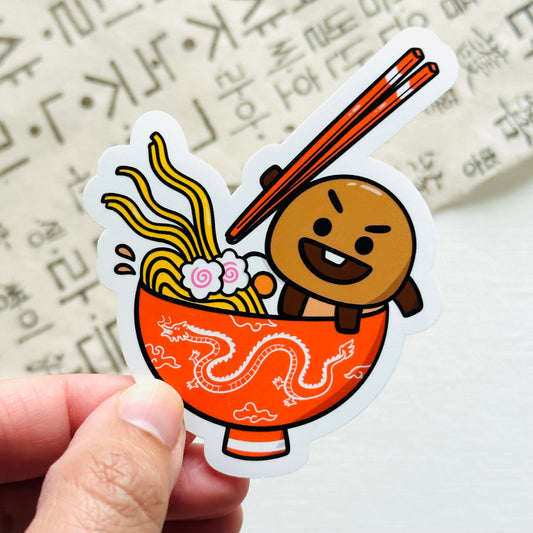 Haegeum Shooky Chopsticks Vinyl Waterpoof Sticker