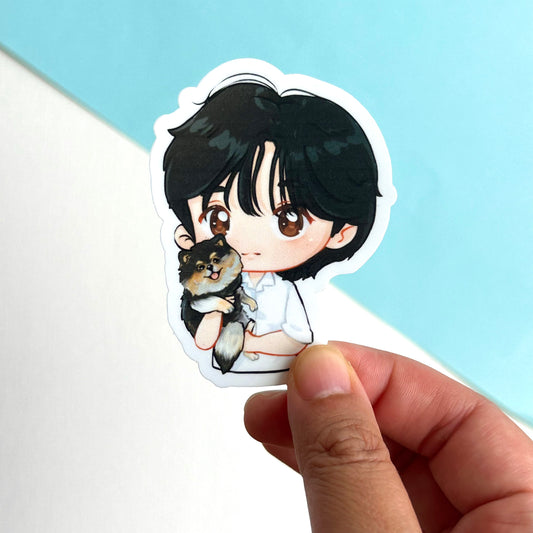 Taeyhung Yeontan Layover Vinyl Waterproof Sticker