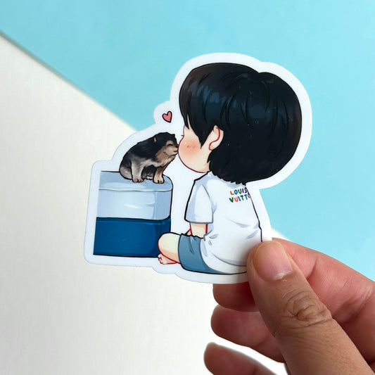 Taeyhung Yeontan IG Story Vinyl Waterpoof Sticker