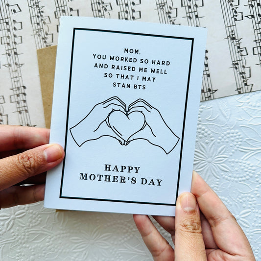 BTS Mother's Day Card, Greeting Cards