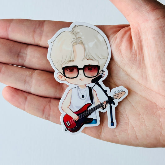 The Rose Jaehyeong Coachella Waterproof Vinyl Sticker