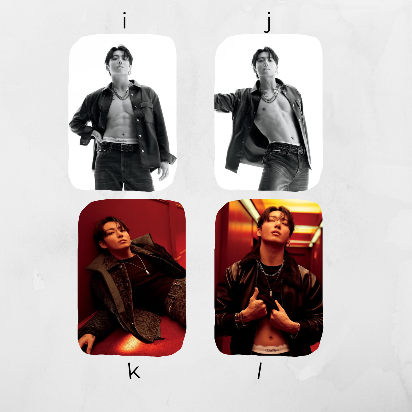 Jungkook Calvin Klein Photo Cards