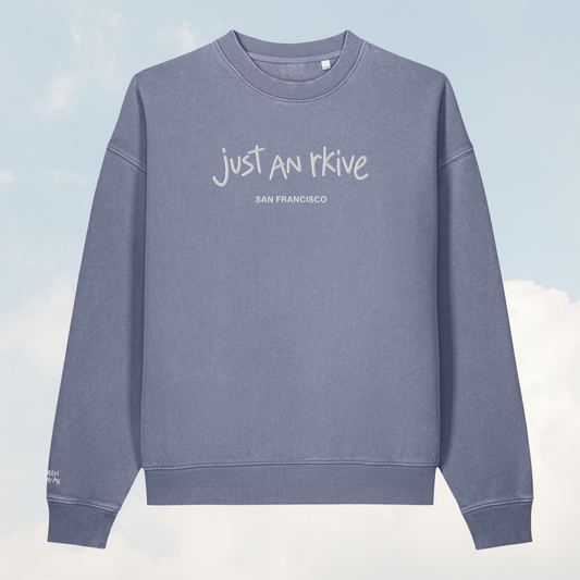 Just an Rkive Namjoon sweatshirt, embroidered