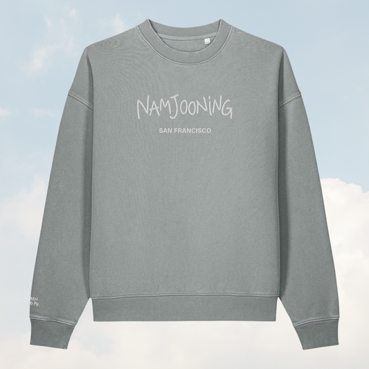 Namjooning sweatshirt, embroidered