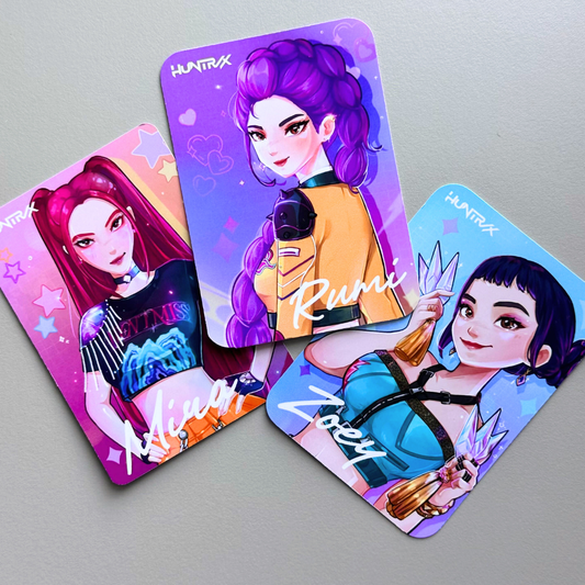 KPOP Demon Hunters Huntrix Photocards, New Arrival