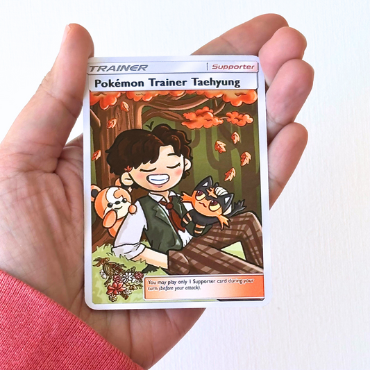 Taehyung Poketan Card