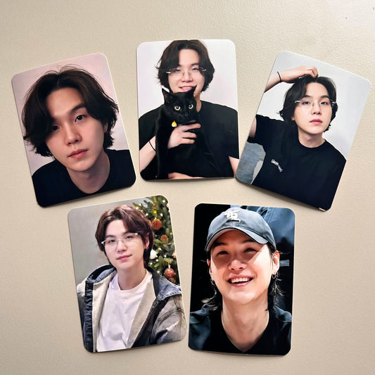 Yoongi Live Boyfriend Photo Cards Set of 5