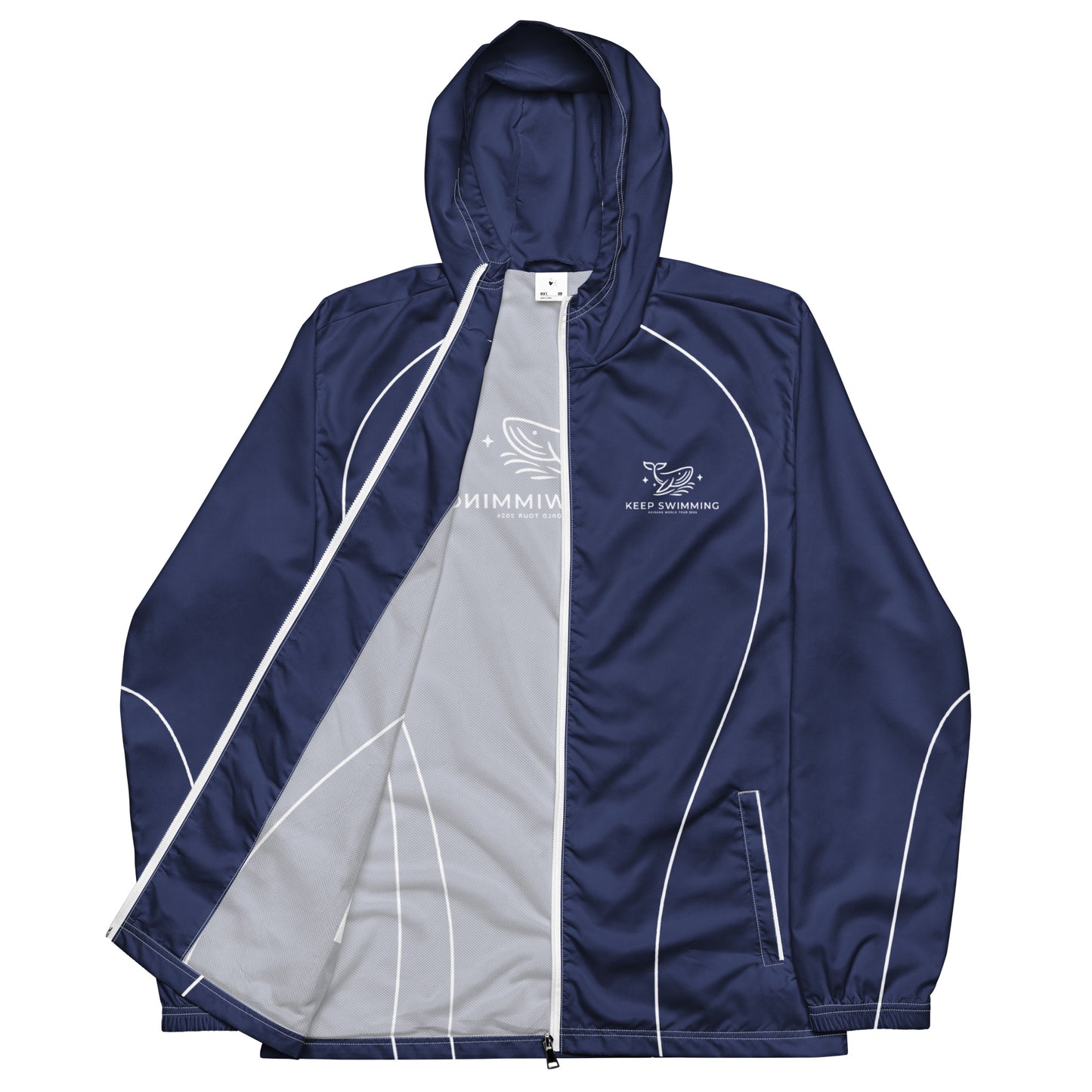 Keep Swimming Windbreaker