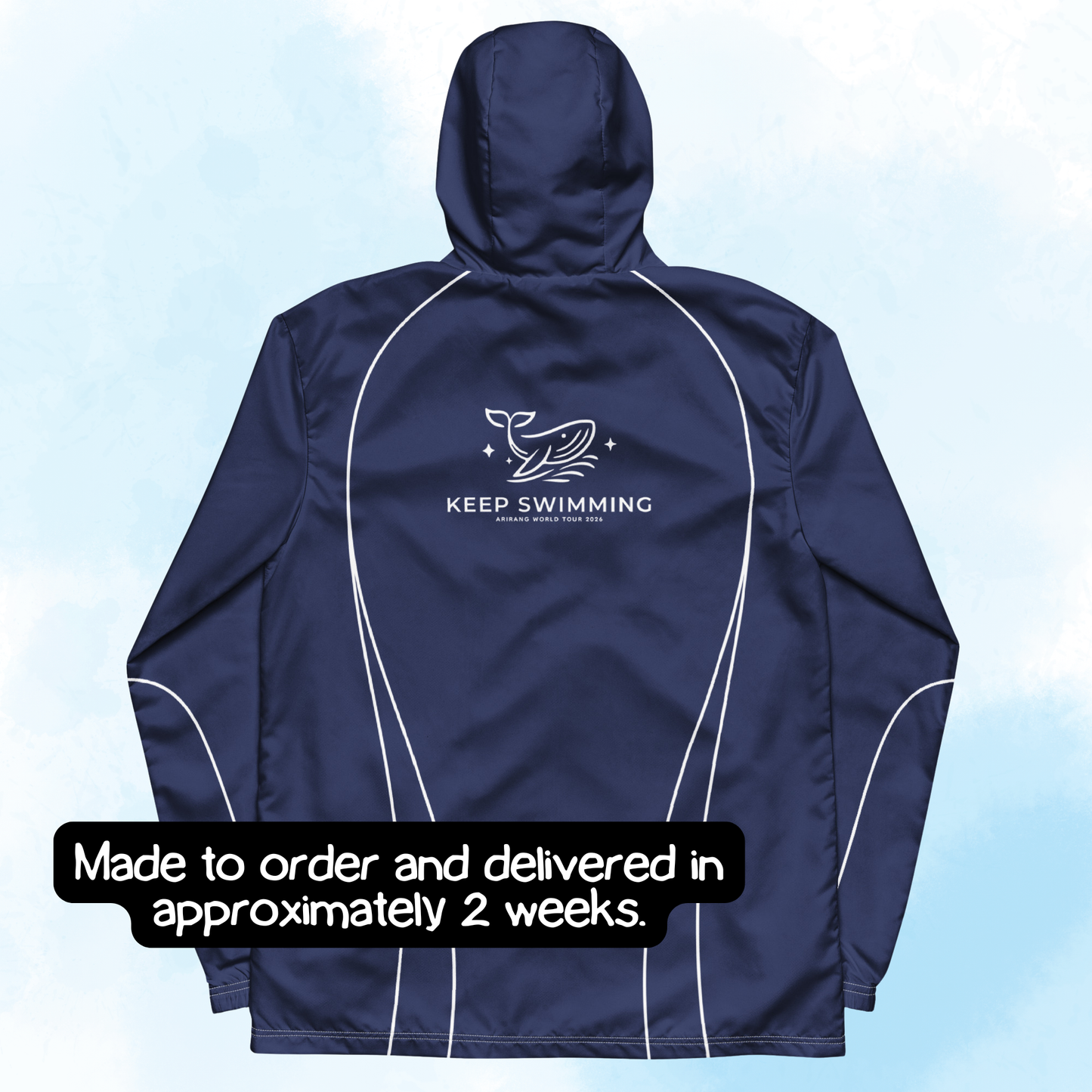 Keep Swimming Windbreaker