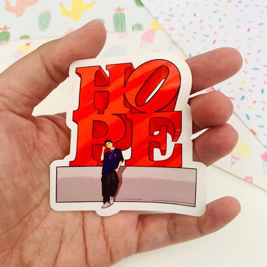 HOPE NY Sticker Vinyl Waterpoof Sticker