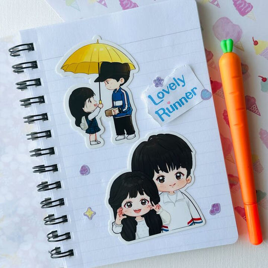 Lovely Runner Kdrama Waterproof Stickers | Byeon Woo Seok Kim Hye Yoon | 선재 업고 튀어 (2024)