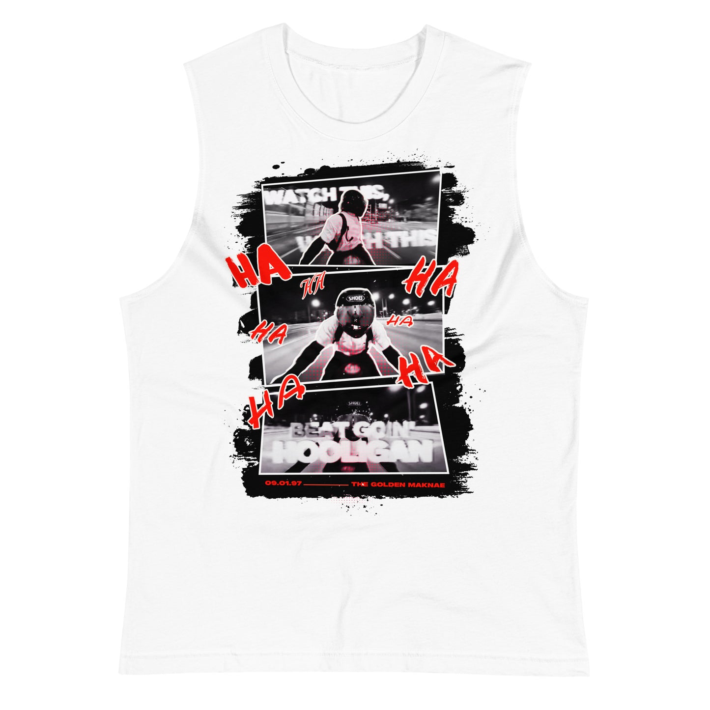 Jungkook Motorcycle Hooligan Muscle Shirt