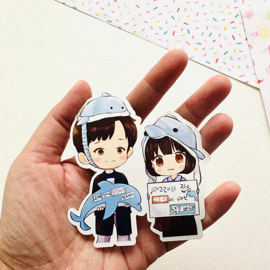Extraordinary Atty Woo Kdrama waterproof sticker | Woo Young Woo Kdrama